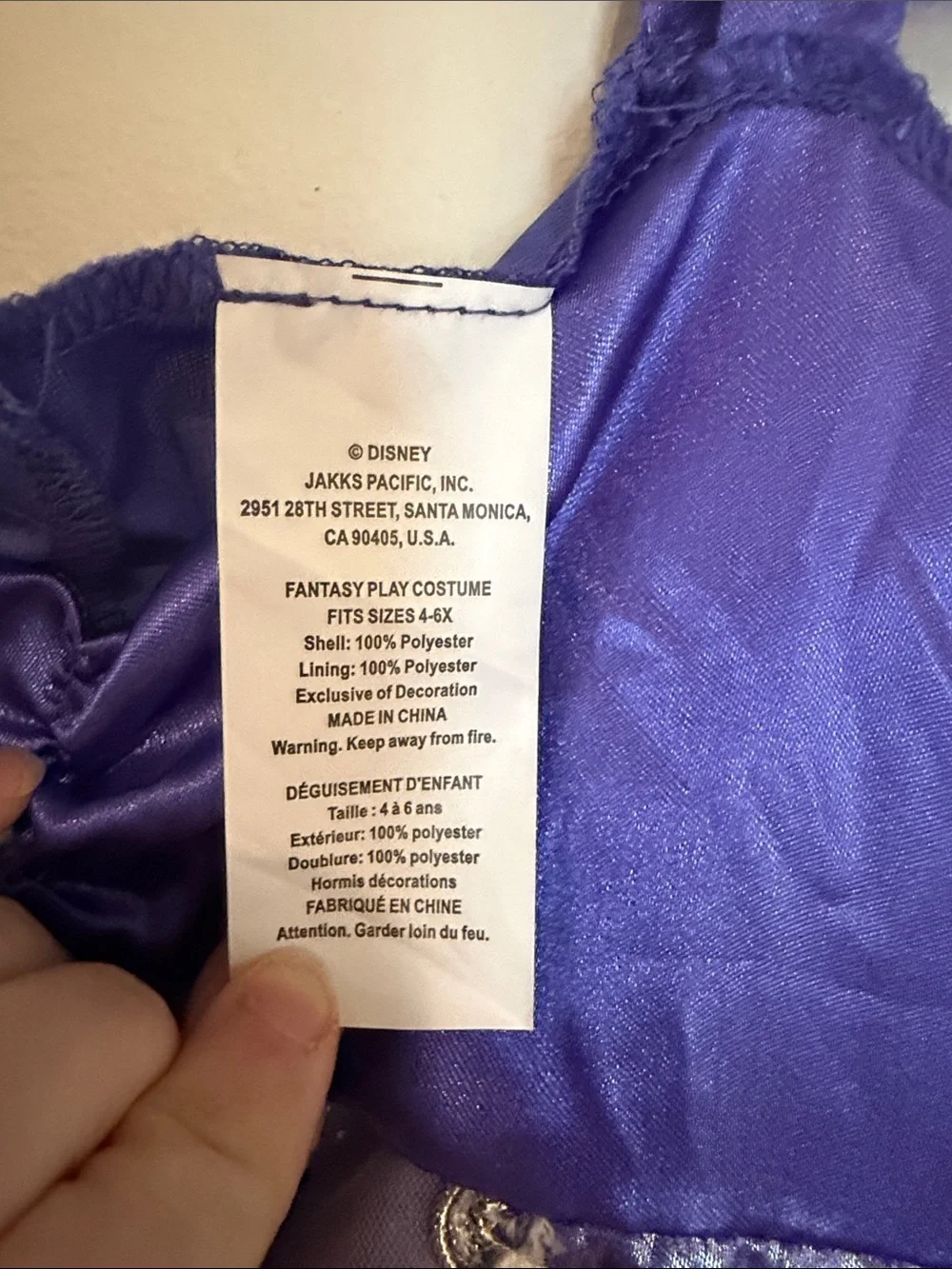 Purple and Teal Little Mermaid Dress Costume for Kids